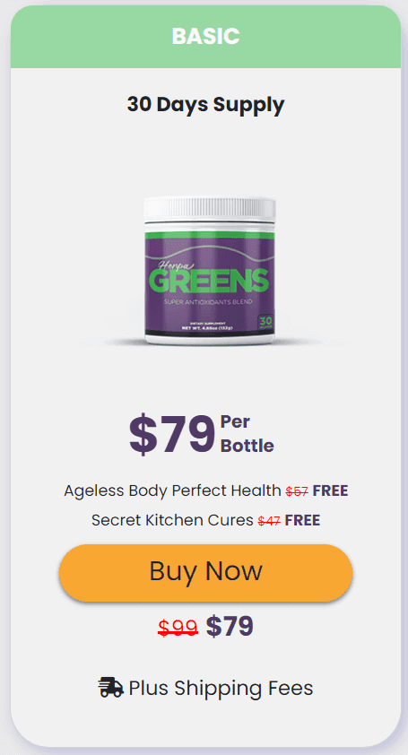 HerpaGreens 1 bottle