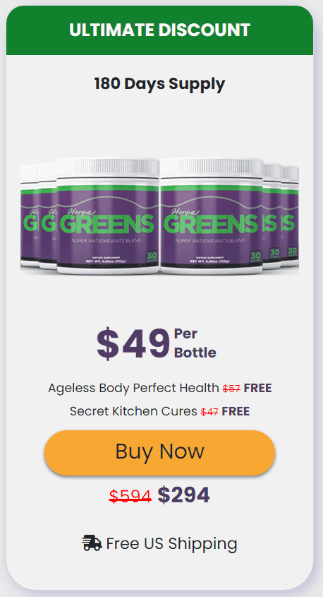 HerpaGreens 6 bottles